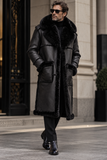 Full Length Shearling Coat