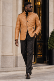 Quilted Leather Jacket