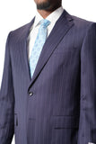 Single Breasted Pinstripe Suit