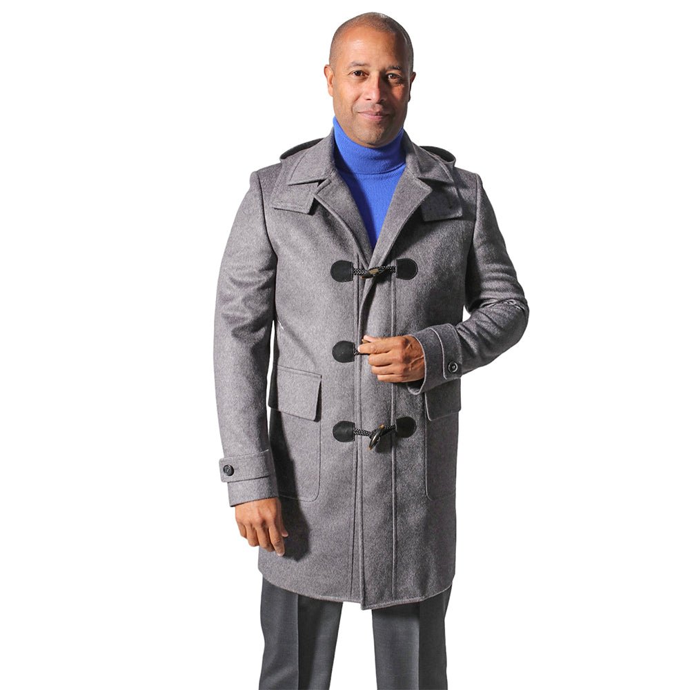 An Italian Sartore Duffel Coat with toggle fastenings.
