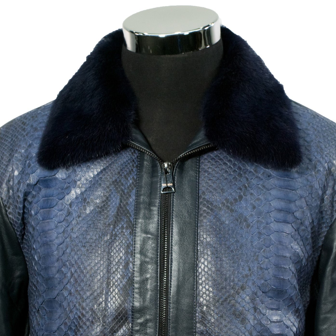 Python/Leather Jacket – FashionInternational - Main Image