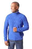 Lorenzoni Cashmere Cable Knit Turtleneck