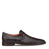 Crocodile Plain Toe Slip-On